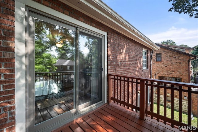 436 W Point Ct, Saint Louis, MO 63130 - view of deck