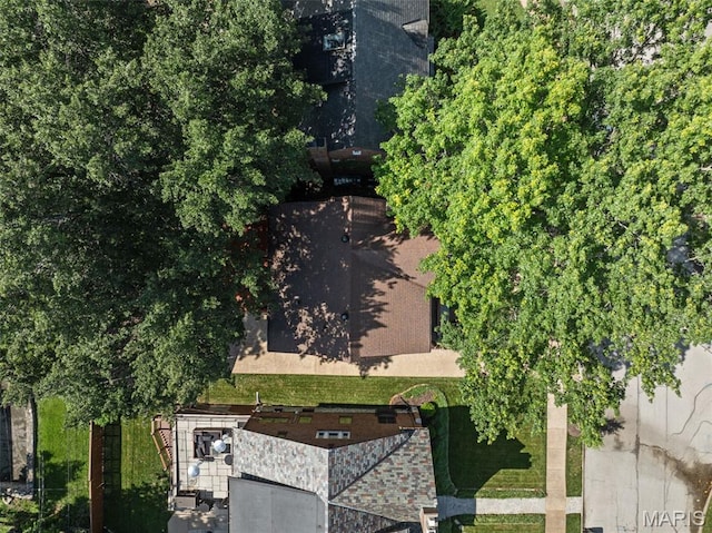 436 W Point Ct, Saint Louis, MO 63130 - aerial view of property and surrounding area
