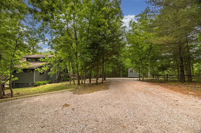 2441 Alpine Lake Dr, Innsbrook, MO 63390 - view of dirt / gravel driveway