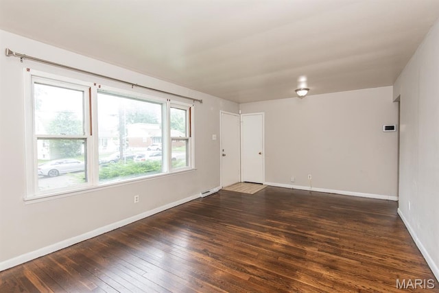 190 Anistasia Dr, Saint Louis, MO 63135 - spare room featuring hardwood / wood-style floors and baseboards