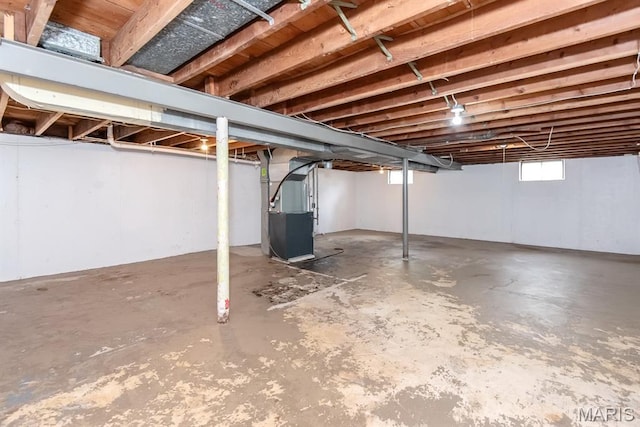 190 Anistasia Dr, Saint Louis, MO 63135 - below grade area featuring heating unit