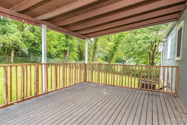 190 Anistasia Dr, Saint Louis, MO 63135 - view of wooden terrace