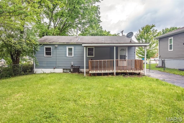 190 Anistasia Dr, Saint Louis, MO 63135 - back of house with cooling unit