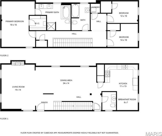 2628 Indiana Ave, Saint Louis, MO 63118 - floor plan / room layout