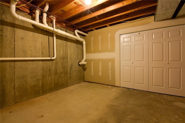 1059 Wolf Crk, Staunton, IL 62088 - view of unfinished below grade area