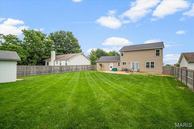 301 Sassafras Parc Dr, Ofallon, MO 63368 - view of yard with a patio area