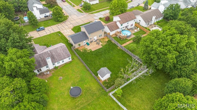 301 Sassafras Parc Dr, Ofallon, MO 63368 - aerial perspective of suburban area