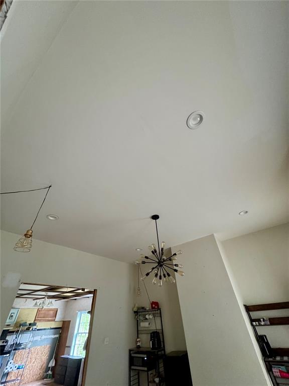 10321 Old 79, Hannibal, MO 63401 - detailed view of recessed lighting and a chandelier