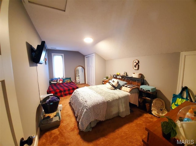 3 Janney Cir, Canton, MO 63435 - carpeted bedroom with vaulted ceiling