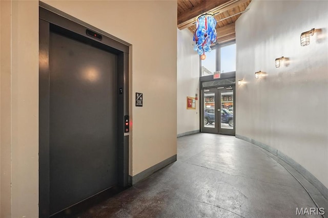 1312 Washington Ave Unit 2A, Saint Louis, MO 63103 - property entrance featuring elevator and french doors