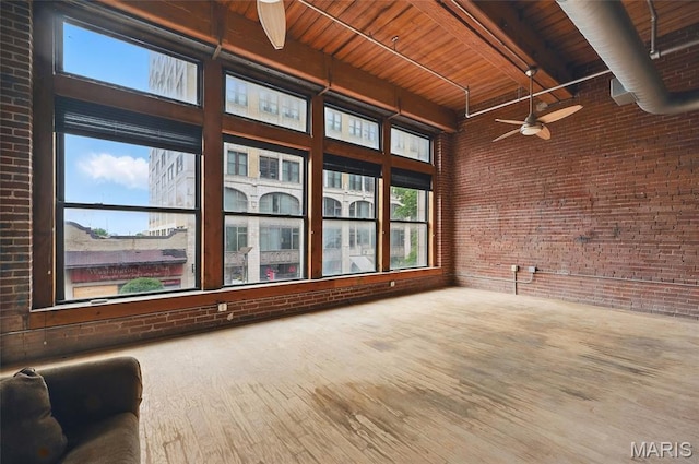 1312 Washington Ave Unit 2A, Saint Louis, MO 63103 - unfurnished sunroom with beamed ceiling