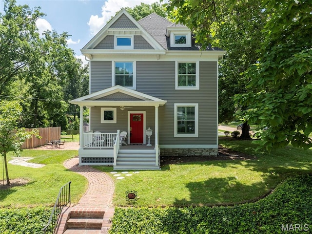 102 Portland Ter, Webster Groves, MO 63119 - view of front facade featuring a porch