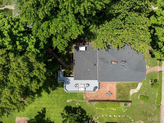 102 Portland Ter, Webster Groves, MO 63119 - view from above of property