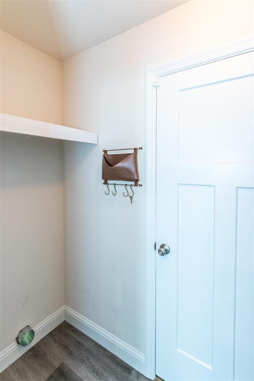 312 Andy Habsieger St, Festus, MO 63028 - walk in closet featuring dark wood-style flooring
