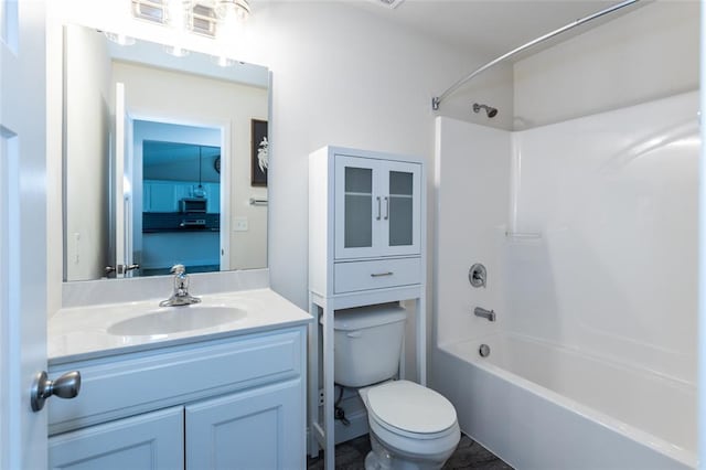 312 Andy Habsieger St, Festus, MO 63028 - bathroom featuring toilet, bathtub / shower combination, and vanity