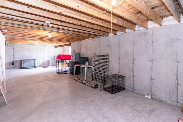 312 Andy Habsieger St, Festus, MO 63028 - view of unfinished below grade area