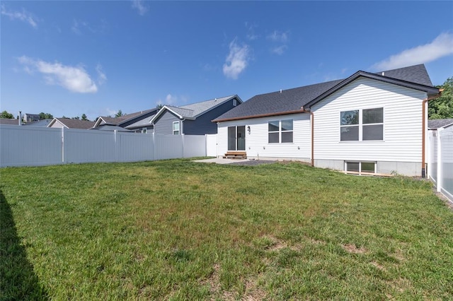 312 Andy Habsieger St, Festus, MO 63028 - rear view of property with entry steps