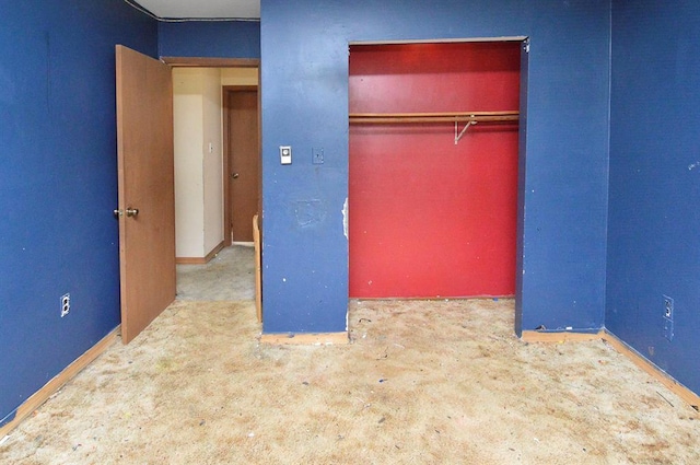 4090 E Pelot Ln, Alton, IL 62002 - unfurnished bedroom featuring a closet and carpet floors