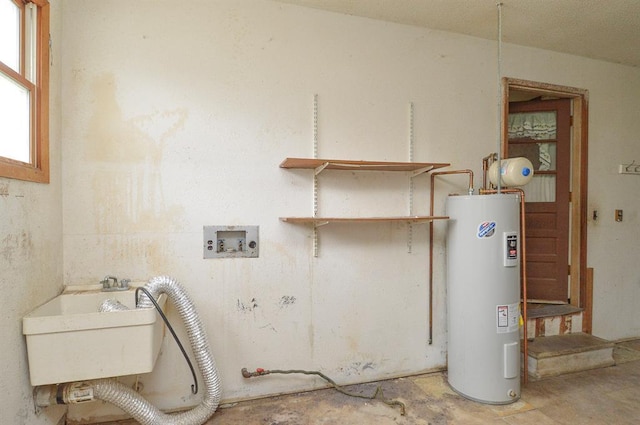 4090 E Pelot Ln, Alton, IL 62002 - utility room featuring water heater