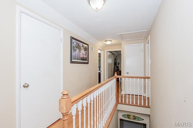 804 Tavalon Ave, Rock Hill, MO 63119 - corridor with an upstairs landing