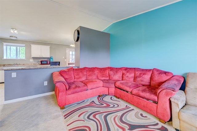 1625 Knightwood Ln, Ofallon, MO 63366 - living room featuring baseboards