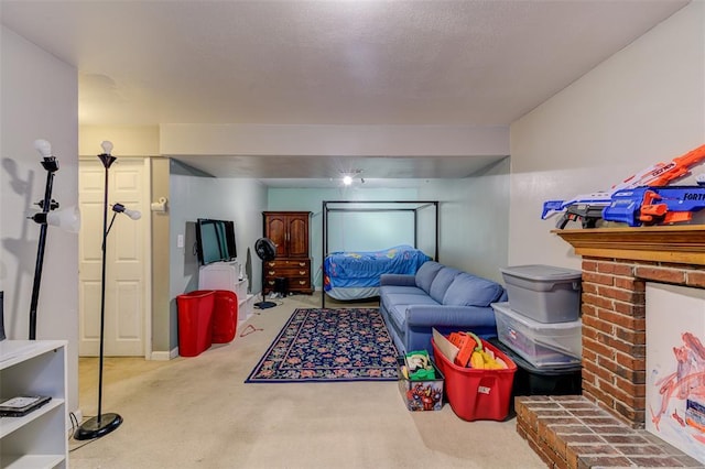 1625 Knightwood Ln, Ofallon, MO 63366 - view of carpeted living room