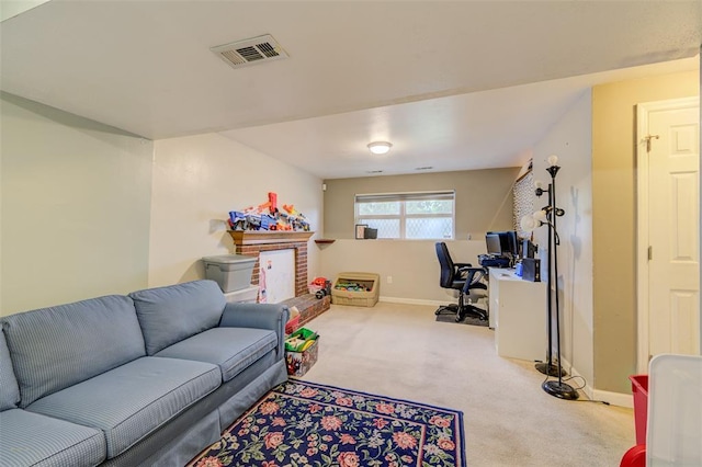 1625 Knightwood Ln, Ofallon, MO 63366 - carpeted office with baseboards