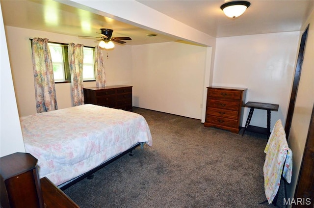 1116 E Springfield Rd, Sullivan, MO 63080 - bedroom featuring dark carpet