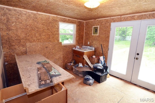 1116 E Springfield Rd, Sullivan, MO 63080 - miscellaneous room with french doors