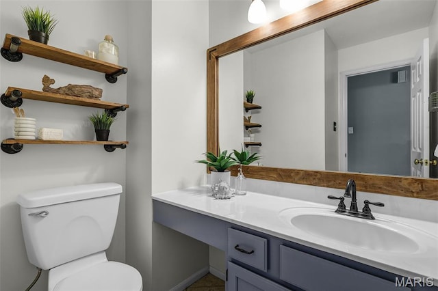 4667 Meramec Blvd, Eureka, MO 63025 - half bathroom with toilet and vanity
