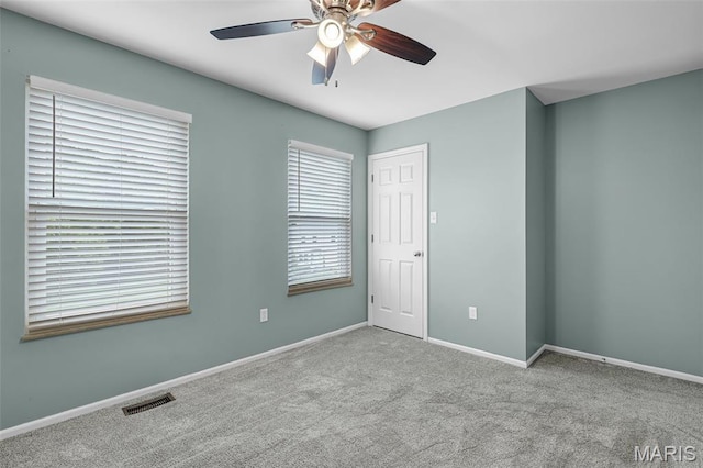 4667 Meramec Blvd, Eureka, MO 63025 - carpeted empty room with ceiling fan and baseboards