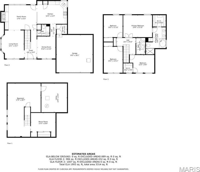 4667 Meramec Blvd, Eureka, MO 63025 - floor plan / room layout