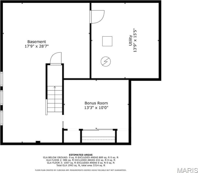 4667 Meramec Blvd, Eureka, MO 63025 - floor plan / room layout