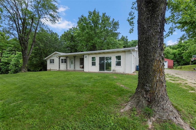 11454 State Highway 72, Millersville, MO 63766 - single story home featuring a front yard
