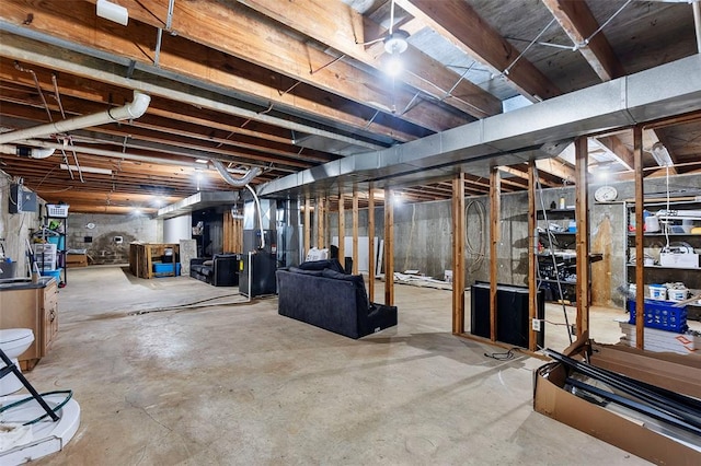 11454 State Highway 72, Millersville, MO 63766 - view of unfinished basement