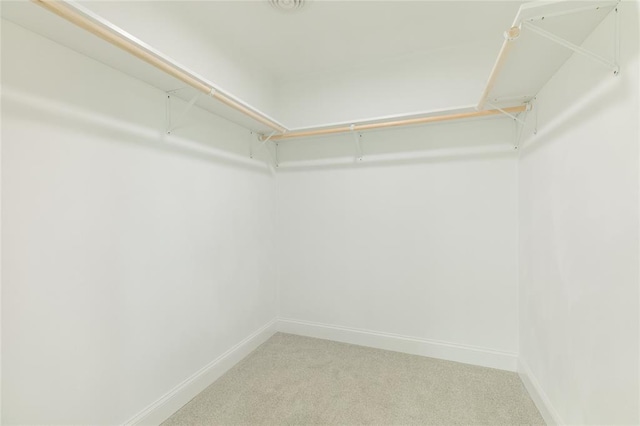 702 E Warren St, Bunker Hill, IL 62014 - spacious closet featuring light carpet