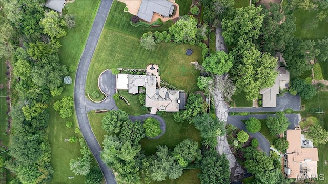 32 Woodoaks Trl, Ladue, MO 63124 - aerial view of property's location