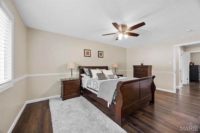 4163 Attleboro Ct, Saint Charles, MO 63304 - bedroom with wood finished floors, baseboards, and ceiling fan