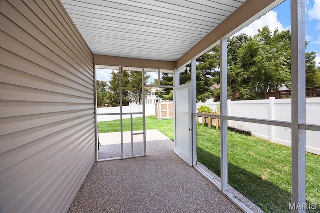 4163 Attleboro Ct, Saint Charles, MO 63304 - view of unfurnished sunroom