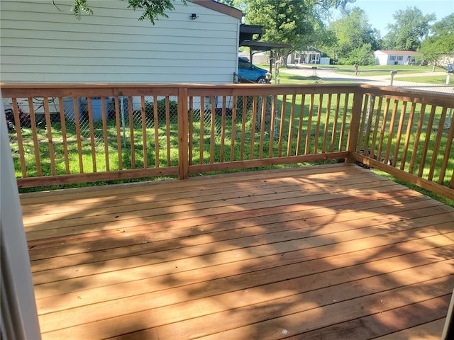 1 Wild Deer Ln, Saint Peters, MO 63376 - view of wooden terrace