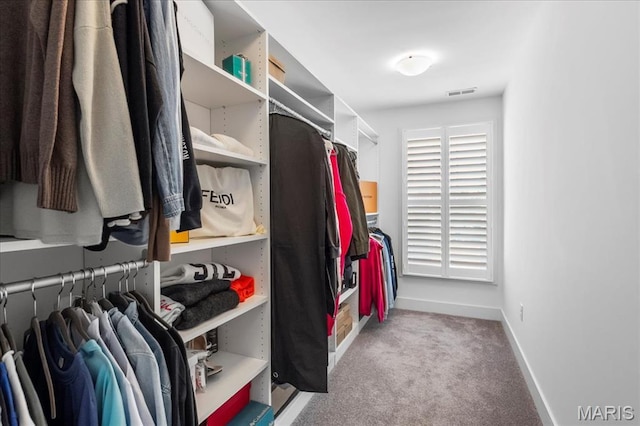 7723 Dale Ave, Richmond Heights, MO 63117 - walk in closet featuring carpet