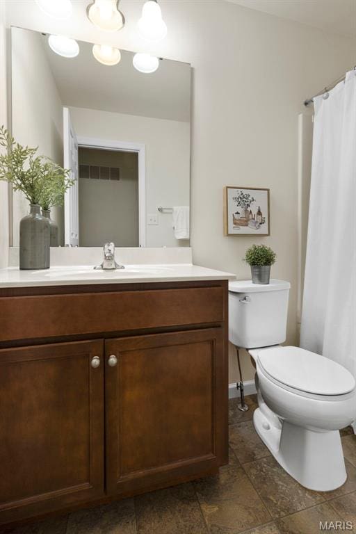 119 Hidden Bluffs Dr, Lake St Louis, MO 63367 - full bathroom with vanity and a shower with curtain