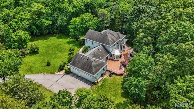 1519 Scofield Valley Ln, Wildwood, MO 63038 - view of subject property featuring a forest