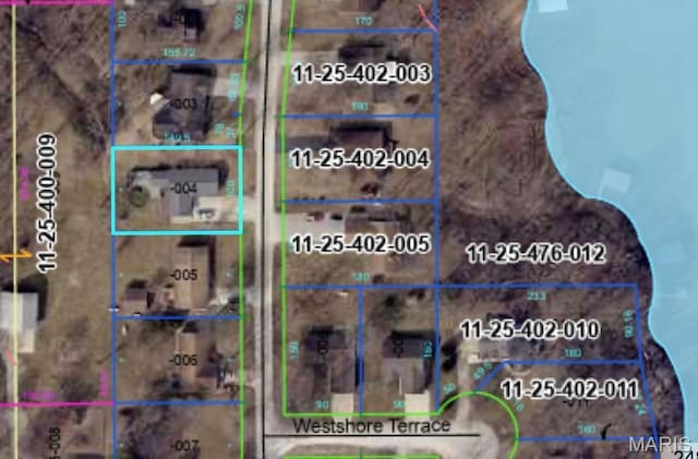 306 Lakewood Dr, Hillsboro, IL 62049 - aerial overview of property's location