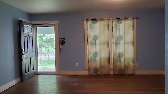 315 County Road 4170, Salem, MO 65560 - entrance foyer featuring wood finished floors, plenty of natural light, and baseboards