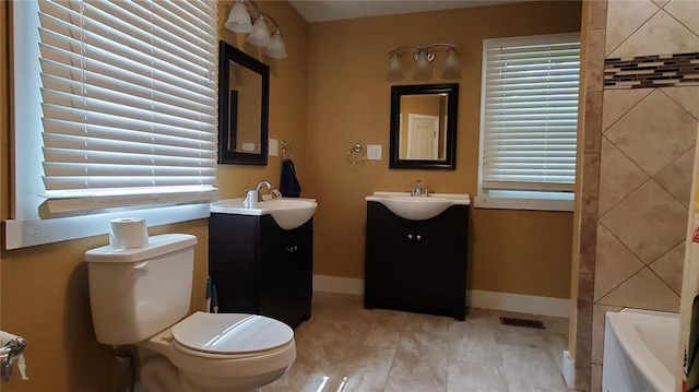 315 County Road 4170, Salem, MO 65560 - full bathroom with vanity, baseboards, and toilet