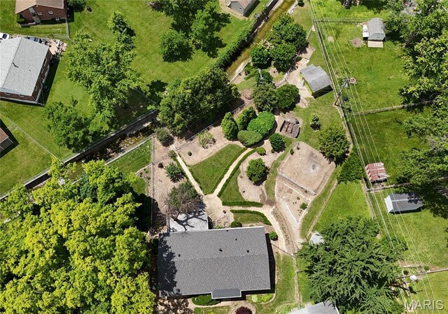9117 Tiber Ct, Affton, MO 63123 - aerial view