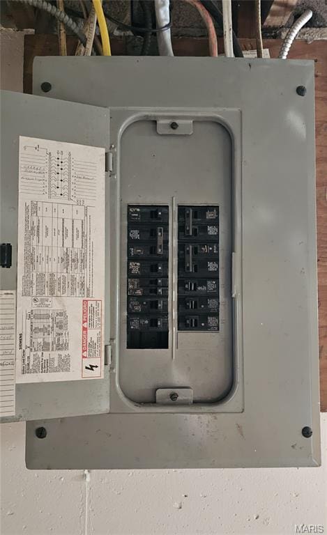 9117 Tiber Ct, Affton, MO 63123 - utilities featuring electric panel
