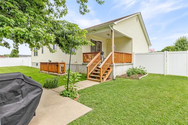 1507 Fox Den, Farmington, MO 63640 - view of back of property