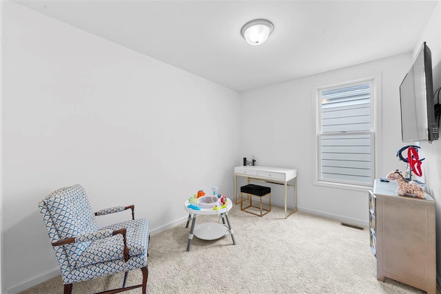 369 Tiber Pl, Saint Charles, MO 63301 - living area with carpet and baseboards